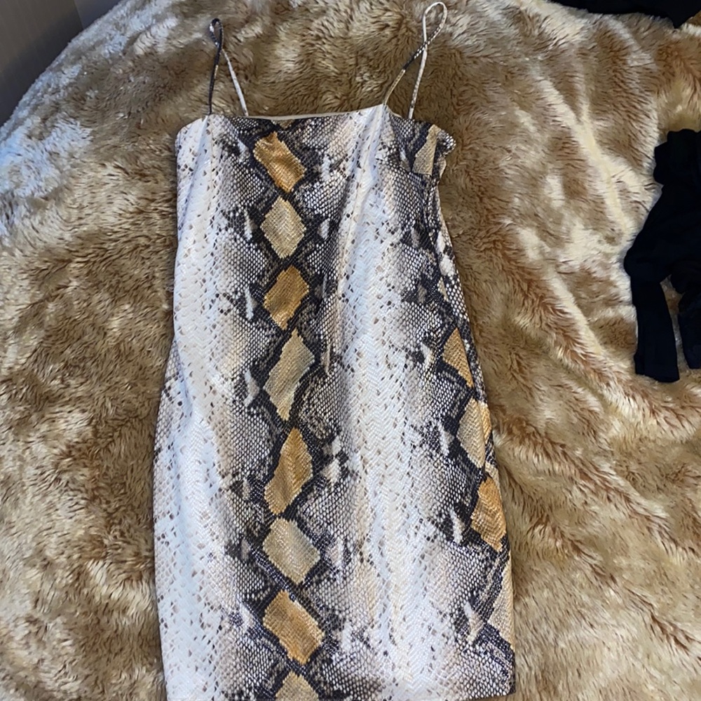 Leopard dress! Worn once